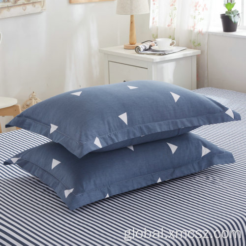 Cotton Pillow Living Room Pure cotton linen sleeping pillow Factory